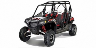 2012 Polaris Ranger® RZR® 4 800 EPS Robbie Gordon Edition Black / White / Red LE